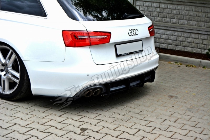 ДИФУЗОР ЗАДНІГО БАМПЕРА AUDI A6 C7 S-LINE AVANT, фото 1