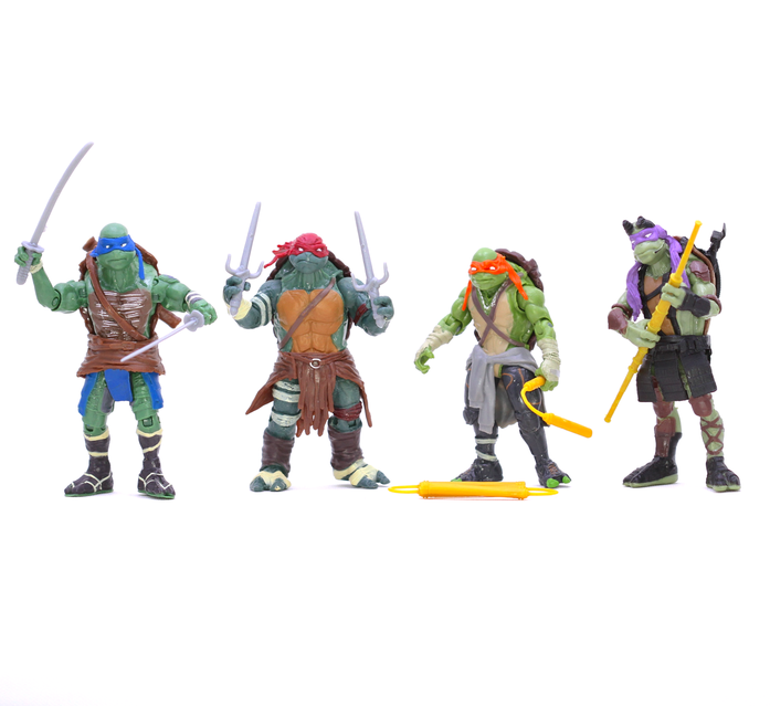 Купить набор фигурок Ракушки Ниндзя TMNT 2014 | Azolla - Игрушки