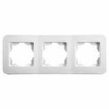 3-тя рамка VIKO Rollina білий 