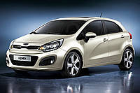 Накладки на пороги KIA RIO (2012+)