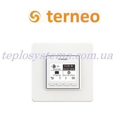Терморегулятор TERNEO PRO* для нагрівачів (білий), Україна, фото 1