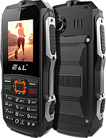 E&L K6900, IP68, 2000 мАч, 2 SIM, фонарик, Corning Gorilla Glass 3. Военный стандарт защиты MIL-STD-810G