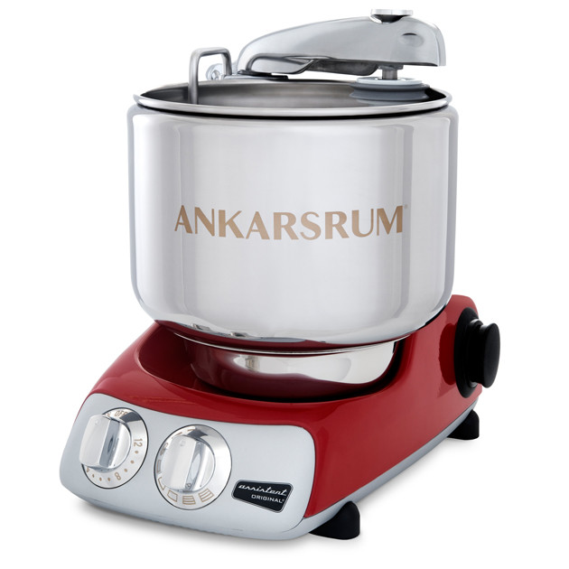 Тестомес AKM6230R 1500 Вт Ankarsrum Assistant Original, червоний