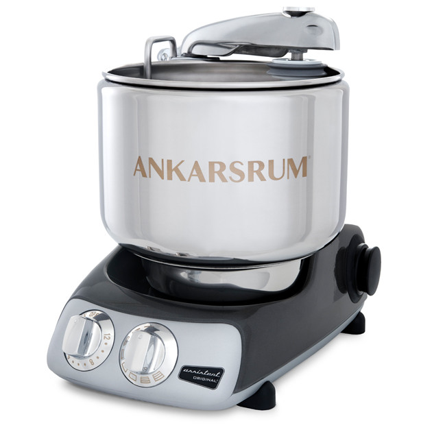 Тестомес AKM6230BC 1500 Вт Ankarsrum Assistant Original, чорний хром