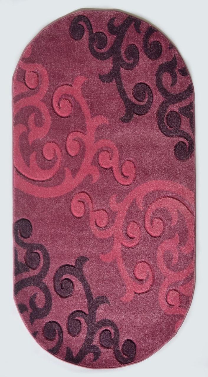 РЕЛЬЕФНИЙ КОВЕР MELISA 6733 ЛІЛОВИЙ, фото 1