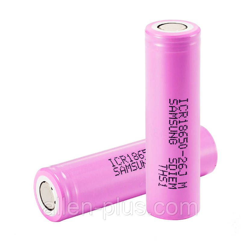Акумулятор Samsung ICR18650-26J (H) M 2600 mAh (ток 5,2А) (Оригінал)