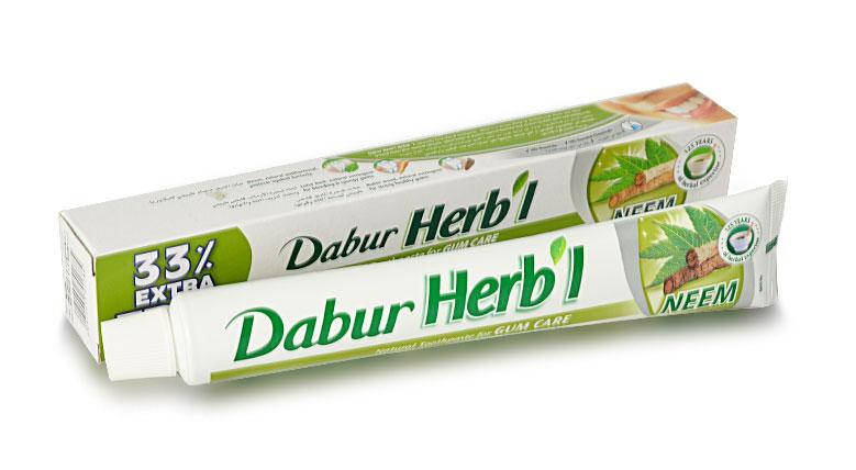 Dabur. Зубна паста з німом, 100 г, фото 2