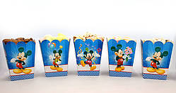 Коробочки для солодощів "Мікі Маус" 5 шт./пач.