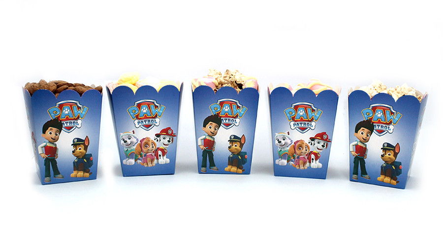 Коробочки для солодощів "Щенячий патруль" 5 шт./пач.