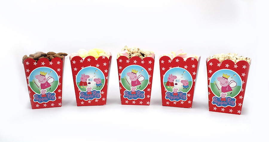 Коробочки для солодощів "Свинка" 5 шт./пач.