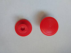 Адаптер червоний круглий 27 мм