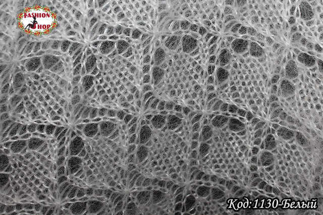 платок пуховый ажурный