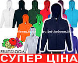 Чоловіча легка кофта з капюшоном на замку Lightweight Hooded Sweat Jacket 62-144-0, фото 3