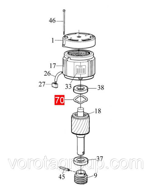 Кільце компенсаційне NICE RO (PMCAC.4630)