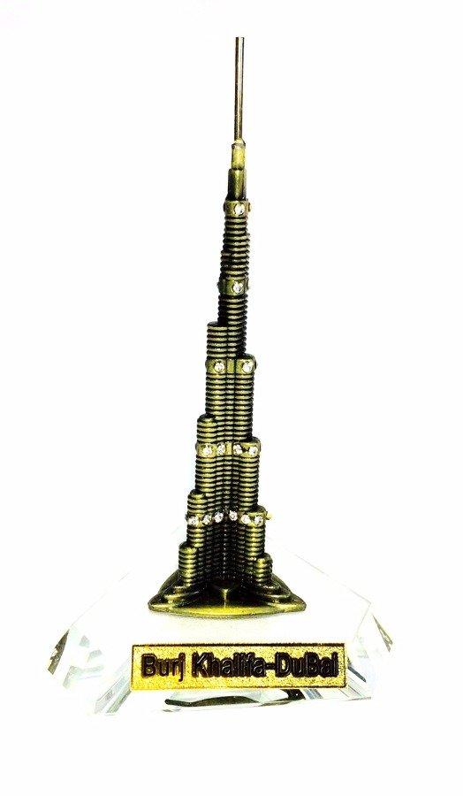 Burj Khalifa bronz 12 см