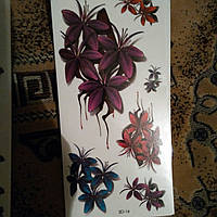 Флеш тату. Тимчасове татуювання 19*9 см