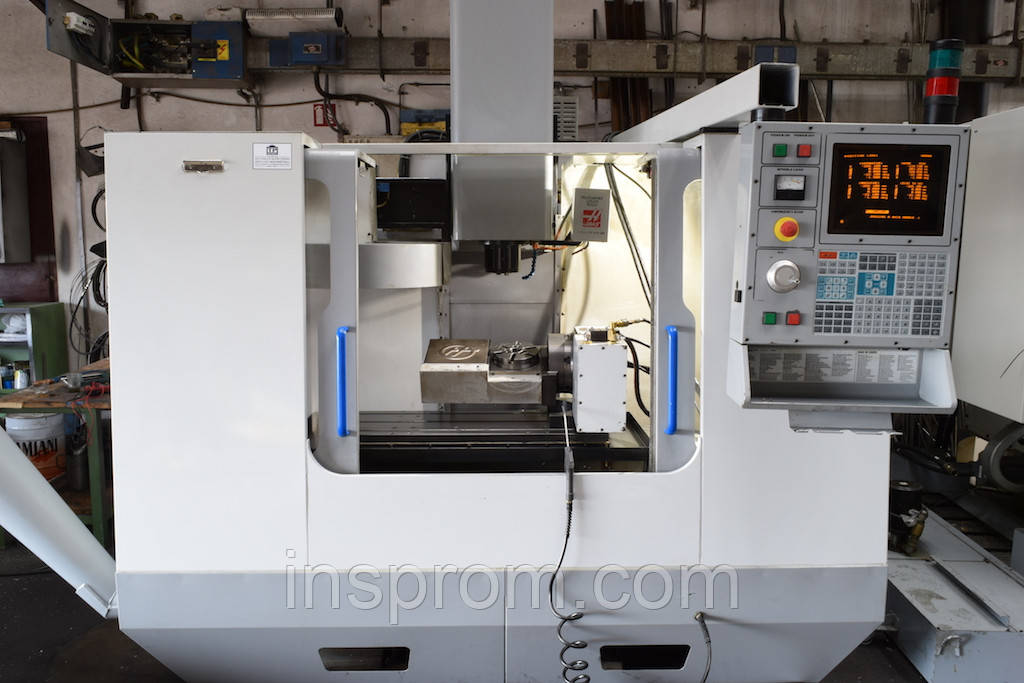 5-ти осьовий вертикальний фрезерний обробний центр з ЧПУ HAAS VCE 750