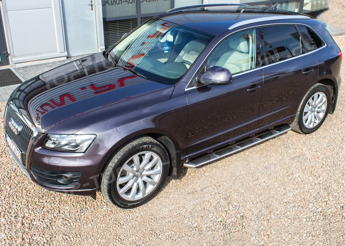 ПОРОГИ (НОДЖЕННЯ БОКОВНІ) AUDI Q5, фото 1