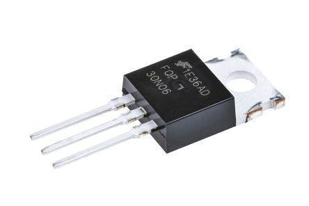 МОП-транзистор FQP30N06 N Канал, 30, 60, 0.031 Ом, 10, 4