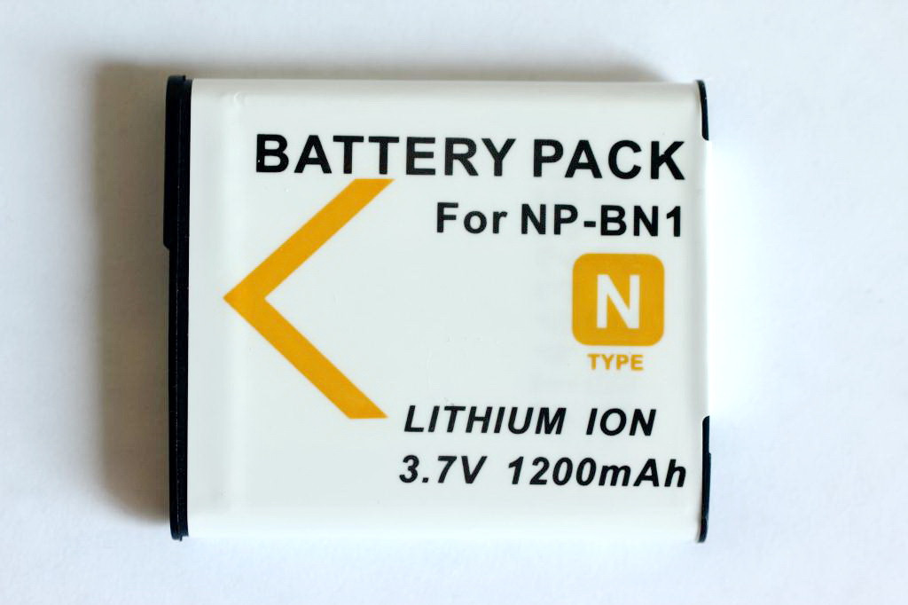 Акумулятор NP-BN1 для фотоапаратів Sony - 1200 ma
