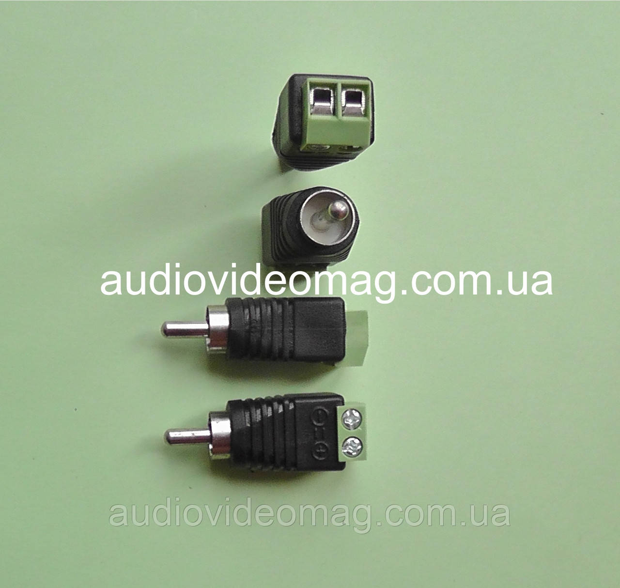 Штекер RCA (тюльпан) з клемною колодкою