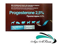 Прогестерон 2,5%, 10 фл.х 5 мл, гормональный препарат