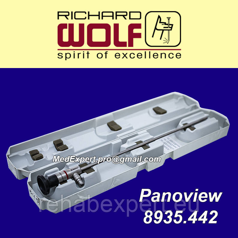 Оптика для лапароскопії Richard Wolf Panoview 8935.442 HD View 5.3 mm x 370mm, фото 1