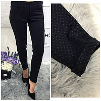 Брюки ( арт. 301) черные в точку