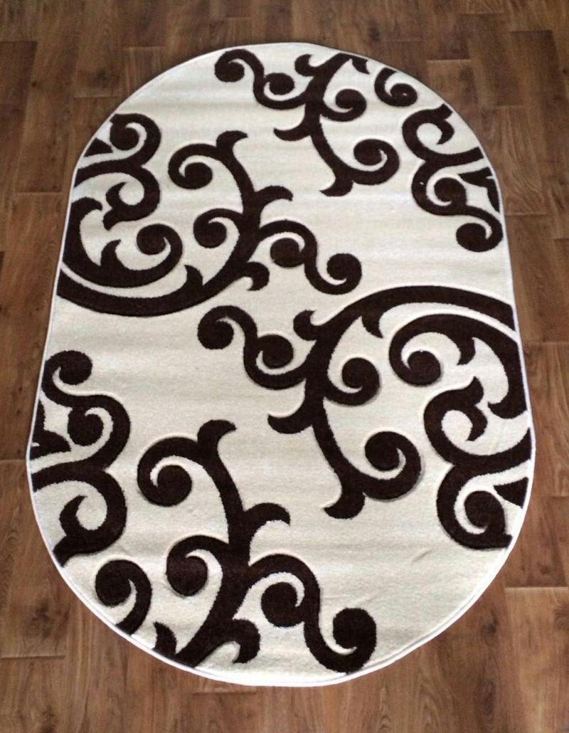 РЕЛЬЕФНИЙ КОВЕР MELISA 6733 КРЕМОВИЙ, фото 1