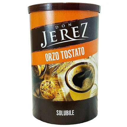Ячмінна кава розчинна Don Jerez Orzo Tostato 200гр Італія, фото 2