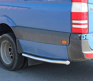 Захист заднього бампера Сосиски на Volkswagen Crafter (c 2006---)