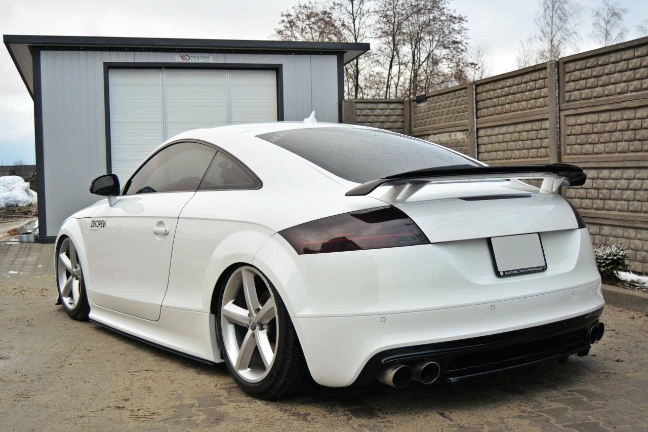 ЦЕНТРАЛЬНА НАКЛАДКА ЗАДНІГО БАМПЕРА AUDI TT MK2 RS, фото 1