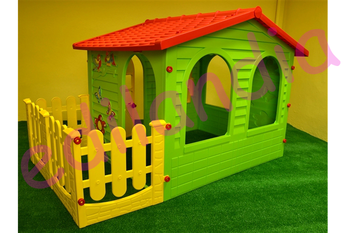 Купить Детский игровой домик 3в1 + Горка + Столик с лавками, цена 14671 ...