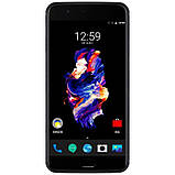 Nillkin OnePlus 5 Synthetic fiber Black Магнітний Чохол Накладка Бампер, фото 3