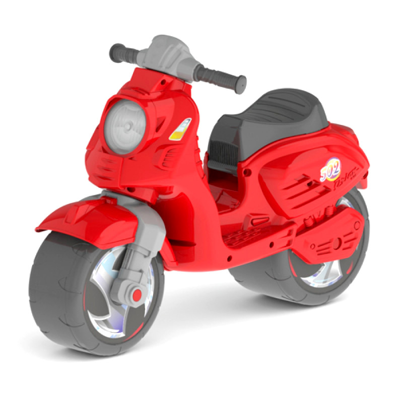 Мотоцикл каталка (мотобайк), Скутер для катання Ориончик (червоний), 502