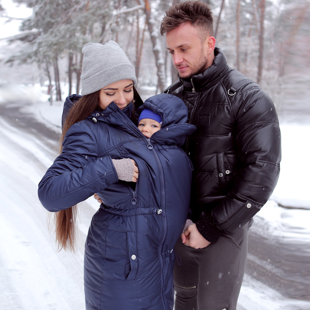 Зимова слингокуртка Love&carry (Лав енд кері) Неві