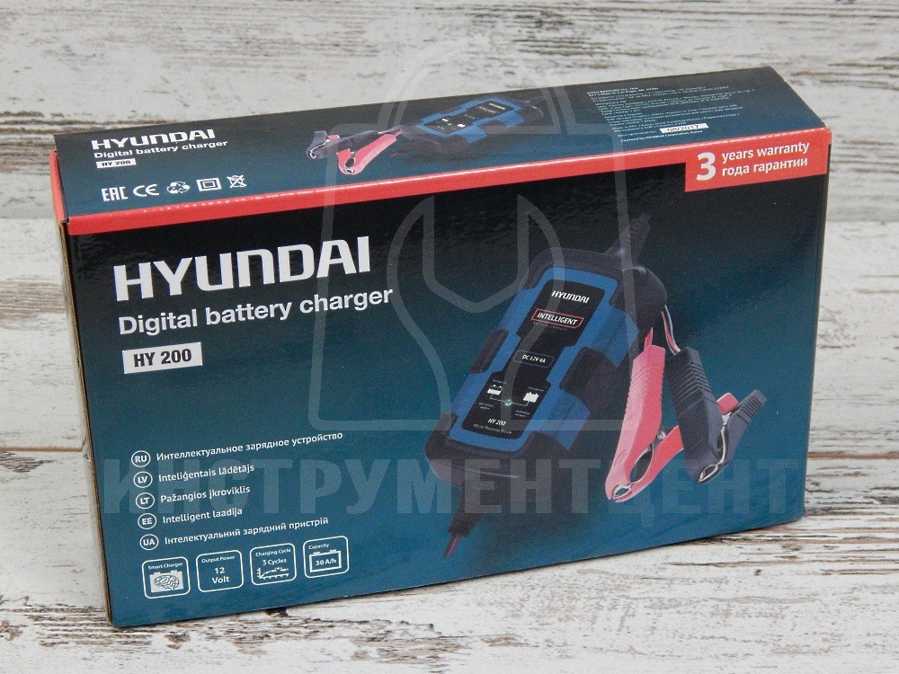 Импульсное зарядное устройство Hyundai HY 200 - фото 3 - id-p614957405