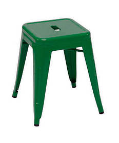 Стілець-табурет Tolix H 45 low stool AC-009 колір темно-зелений, лофт, дизайн Xavier Pauchard