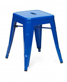 Стілець-табурет Tolix H 45 low stool AC-009 колір синій, лофт, дизайн Xavier Pauchard