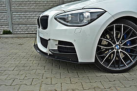 ДИФУЗОР ПЕРЕДНОГО БАМПЕРА BMW 1 F20 M-POWER (Дорист.)