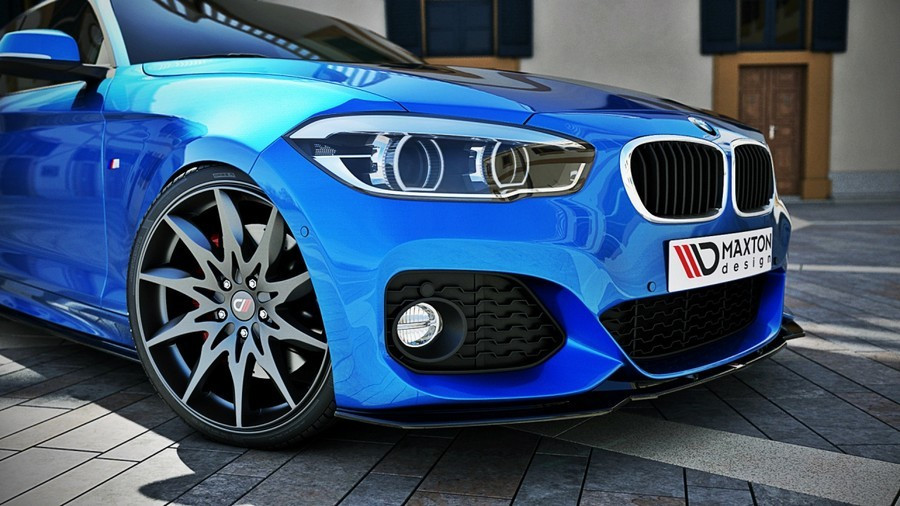 ДИФУЗОР ПЕРЕДНОГО БАМПЕРА BMW 1 F20 M-POWER (ПІСЛЕРЕСТ.), фото 1