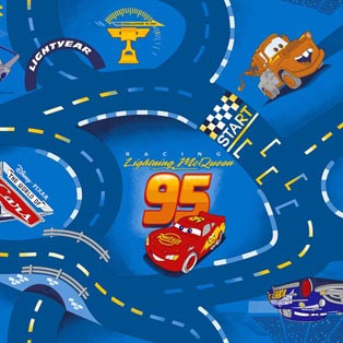 Дитячий ковролін WORLD OF CARS 77