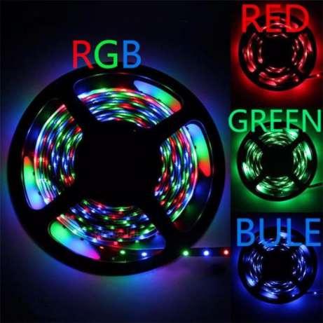 Стрічка світлодіодна LED 5050 RGB 5М