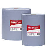 Папір Grass Katrin Classic L3.Бумага тришарова синя, розмір відриву 38*38 см, 1000 відривів