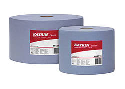 Папір Grass Katrin Classic L3.Бумага тришарова синя, розмір відриву 38*38 см, 500 відривів