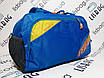 Середня спортивна\дорожна сумка блакитного кольору (18 літрів), фото 5