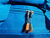 Середня спортивна\дорожна сумка блакитного кольору (18 літрів), фото 9