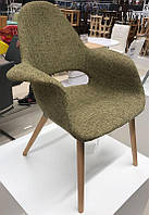 Кресло Organic АC-150KS оливковое дизайн Charles Eames & Eero Saarinen