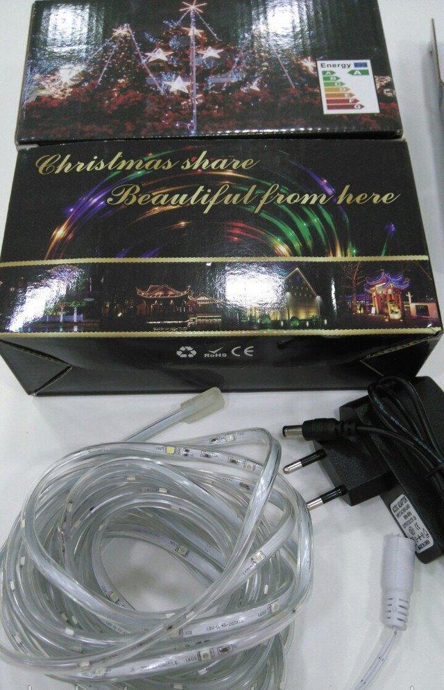 Світлодіодна стрічка Christmas Share Star Light 12 V (5 метрів) колір синій, білий