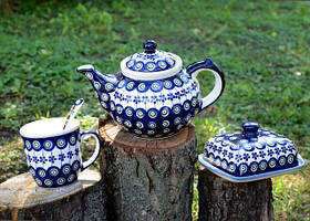 Чаювання на пенечках. Волошки